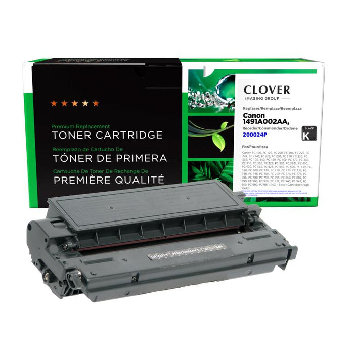 Clover Imaging Remanufactured High Yield Toner Cartridge for Canon E40 (1491A002AA)